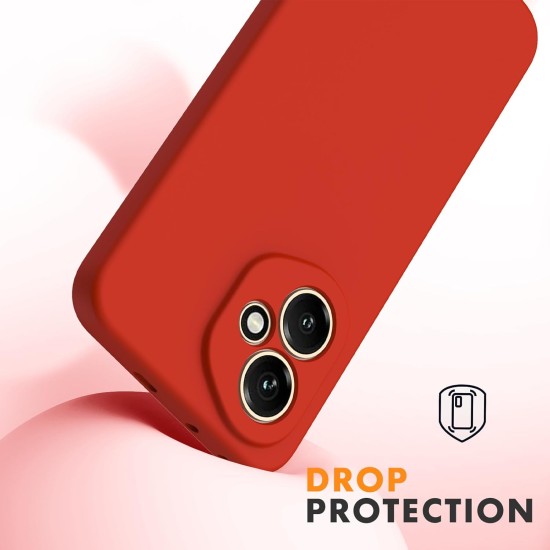 Husa Soft Touch, slim, ALC Mobile, anti soc, compatibila cu Honor 400 5G, Rosu Tpu Husa Soft Touch, slim, ALC Mobile, anti soc, compatibila cu Honor 400 5G, Rosu Tpu