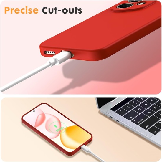 Husa Soft Touch, slim, ALC Mobile, anti soc, compatibila cu Honor 400 5G, Rosu Tpu Husa Soft Touch, slim, ALC Mobile, anti soc, compatibila cu Honor 400 5G, Rosu Tpu
