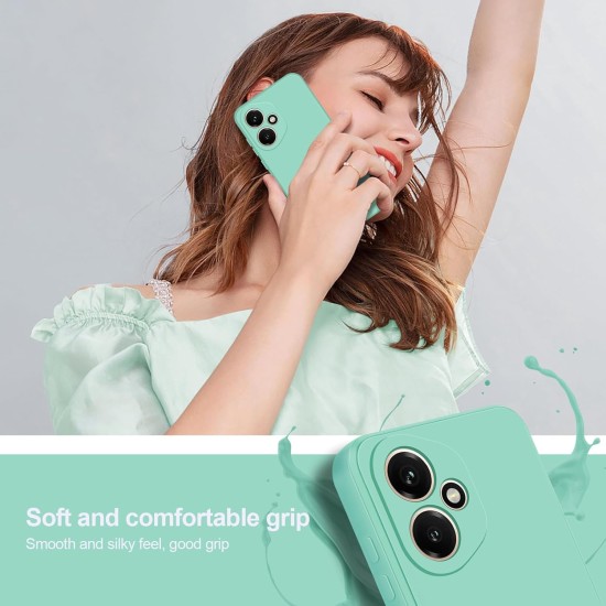 Husa Soft Touch, slim, ALC Mobile, anti soc, compatibila cu Honor 400 5G, Turqoise Tpu Husa Soft Touch, slim, ALC Mobile, anti soc, compatibila cu Honor 400 5G, Turqoise Tpu