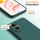 Husa Soft Touch, slim, ALC Mobile, anti soc, compatibila cu Honor 400 5G, Verde Inchis Tpu