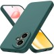 Husa Soft Touch, slim, ALC Mobile, anti soc, compatibila cu Honor 400 5G, Verde Inchis Tpu
