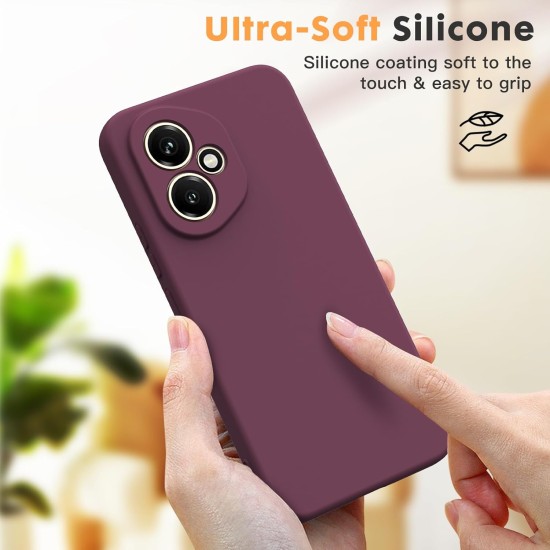Husa Soft Touch, slim, ALC Mobile, anti soc, compatibila cu Honor 400 5G, Visiniu Tpu Husa Soft Touch, slim, ALC Mobile, anti soc, compatibila cu Honor 400 5G, Visiniu Tpu