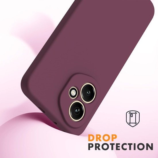 Husa Soft Touch, slim, ALC Mobile, anti soc, compatibila cu Honor 400 5G, Visiniu Tpu Husa Soft Touch, slim, ALC Mobile, anti soc, compatibila cu Honor 400 5G, Visiniu Tpu