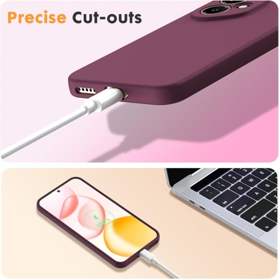 Husa Soft Touch, slim, ALC Mobile, anti soc, compatibila cu Honor 400 5G, Visiniu Tpu Husa Soft Touch, slim, ALC Mobile, anti soc, compatibila cu Honor 400 5G, Visiniu Tpu