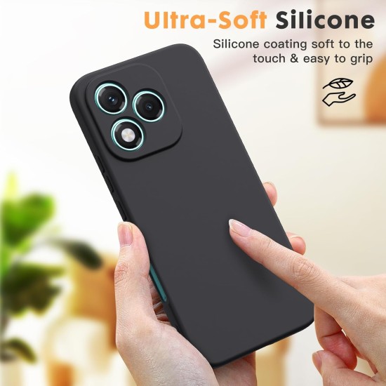 Husa Soft Touch, slim, ALC Mobile, anti soc, compatibila cu Honor 400 Lite 5G, Negru Tpu Husa Soft Touch, slim, ALC Mobile, anti soc, compatibila cu Honor 400 Lite 5G, Negru Tpu