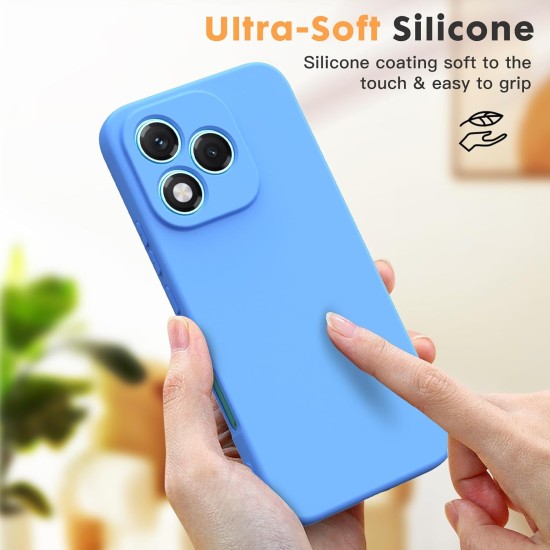 Husa Soft Touch, slim, ALC Mobile, anti soc, compatibila cu Honor 400 Lite 5G, Albastru Tpu Husa Soft Touch, slim, ALC Mobile, anti soc, compatibila cu Honor 400 Lite 5G, Albastru Tpu