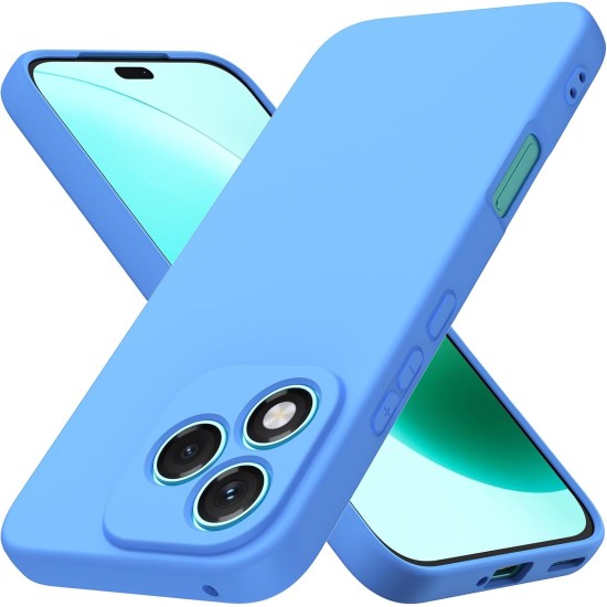 Husa Soft Touch, slim, ALC Mobile, anti soc, compatibila cu Honor 400 Lite 5G, Albastru Tpu Husa Soft Touch, slim, ALC Mobile, anti soc, compatibila cu Honor 400 Lite 5G, Albastru Tpu