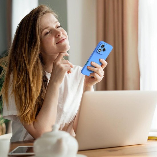 Husa Soft Touch, slim, ALC Mobile, anti soc, compatibila cu Honor 400 Lite 5G, Albastru Tpu Husa Soft Touch, slim, ALC Mobile, anti soc, compatibila cu Honor 400 Lite 5G, Albastru Tpu