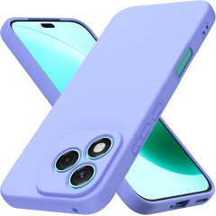 Husa Soft Touch, slim, ALC Mobile, anti soc, compatibila cu Honor 400 Lite 5G, Lila Tpu