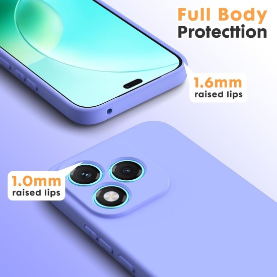 Husa Soft Touch, slim, ALC Mobile, anti soc, compatibila cu Honor 400 Lite 5G, Lila Tpu Husa Soft Touch, slim, ALC Mobile, anti soc, compatibila cu Honor 400 Lite 5G, Lila Tpu