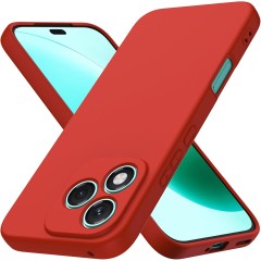 Husa Soft Touch, slim, ALC Mobile, anti soc, compatibila cu Honor 400 Lite 5G, Rosu Tpu