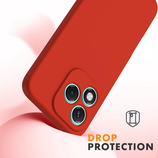 Husa Soft Touch, slim, ALC Mobile, anti soc, compatibila cu Honor 400 Lite 5G, Rosu Tpu Husa Soft Touch, slim, ALC Mobile, anti soc, compatibila cu Honor 400 Lite 5G, Rosu Tpu