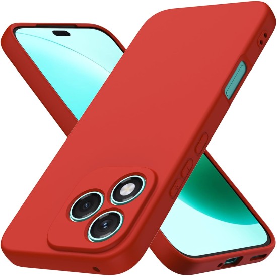 Husa Soft Touch, slim, ALC Mobile, anti soc, compatibila cu Honor 400 Lite 5G, Rosu Tpu Husa Soft Touch, slim, ALC Mobile, anti soc, compatibila cu Honor 400 Lite 5G, Rosu Tpu