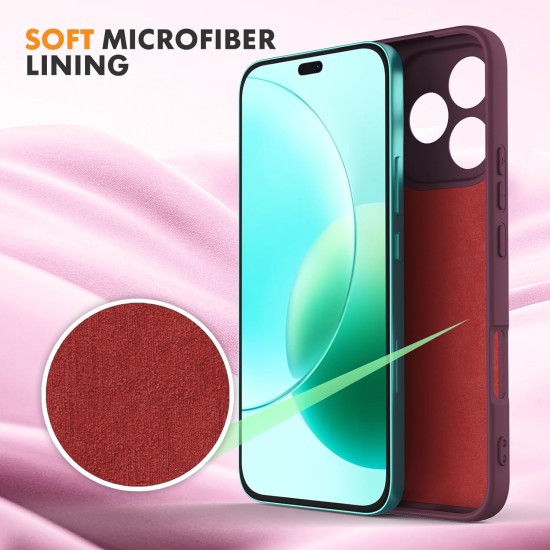 Husa Soft Touch, slim, ALC Mobile, anti soc, compatibila cu Honor 400 Lite 5G, Visiniu Tpu Husa Soft Touch, slim, ALC Mobile, anti soc, compatibila cu Honor 400 Lite 5G, Visiniu Tpu