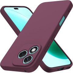 Husa Soft Touch, slim, ALC Mobile, anti soc, compatibila cu Honor 400 Lite 5G, Visiniu Tpu