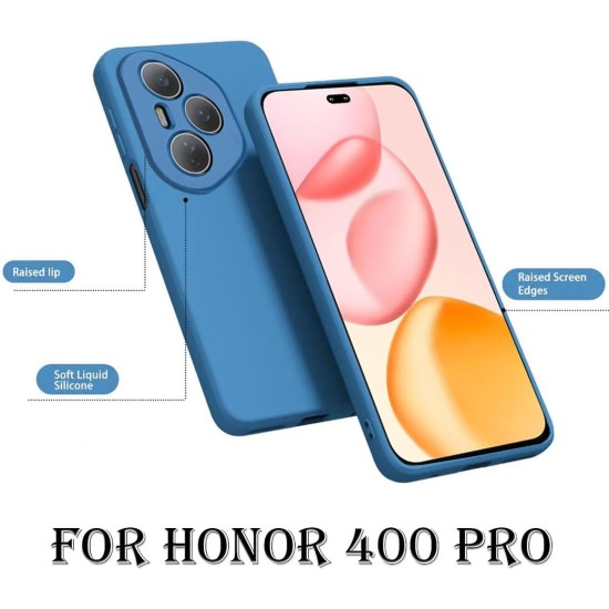 Husa Soft Touch, slim, ALC Mobile, anti soc, compatibila cu Honor 400 Pro, Albastru Tpu Husa Soft Touch, slim, ALC Mobile, anti soc, compatibila cu Honor 400 Pro, Albastru Tpu