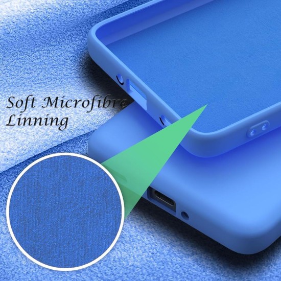 Husa Soft Touch, slim, ALC Mobile, anti soc, compatibila cu Honor 400 Pro, Albastru Tpu Husa Soft Touch, slim, ALC Mobile, anti soc, compatibila cu Honor 400 Pro, Albastru Tpu
