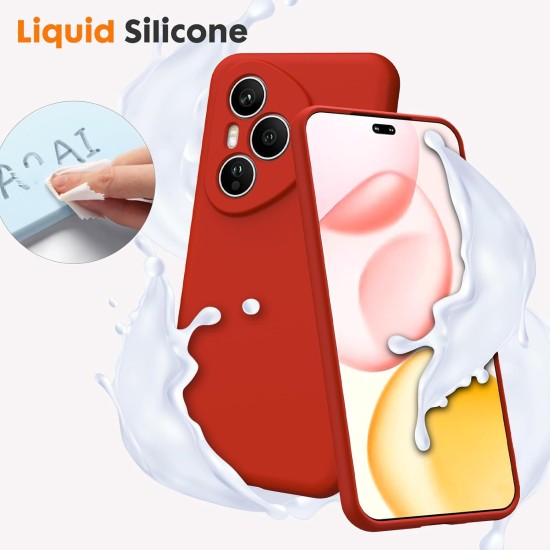 Husa Soft Touch, slim, ALC Mobile, anti soc, compatibila cu Honor 400 Pro, Rosu Tpu Husa Soft Touch, slim, ALC Mobile, anti soc, compatibila cu Honor 400 Pro, Rosu Tpu