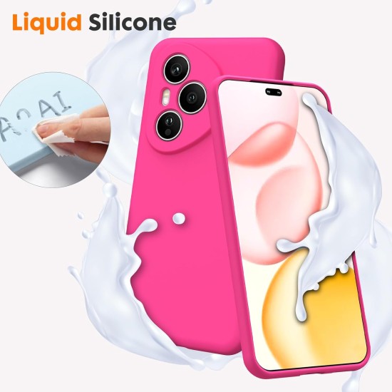 Husa Soft Touch, slim, ALC Mobile, anti soc, compatibila cu Honor 400 Pro, Roz Aprins Tpu Husa Soft Touch, slim, ALC Mobile, anti soc, compatibila cu Honor 400 Pro, Roz Aprins Tpu