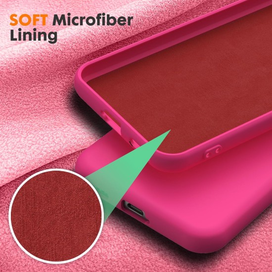 Husa Soft Touch, slim, ALC Mobile, anti soc, compatibila cu Honor 400 Pro, Roz Aprins Tpu Husa Soft Touch, slim, ALC Mobile, anti soc, compatibila cu Honor 400 Pro, Roz Aprins Tpu