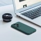 Husa Soft Touch, slim, ALC Mobile, anti soc, compatibila cu Honor 400 Pro, Verde Inchis Tpu