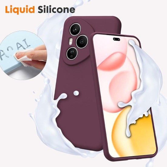 Husa Soft Touch, slim, ALC Mobile, anti soc, compatibila cu Honor 400 Pro, Visiniu Tpu Husa Soft Touch, slim, ALC Mobile, anti soc, compatibila cu Honor 400 Pro, Visiniu Tpu