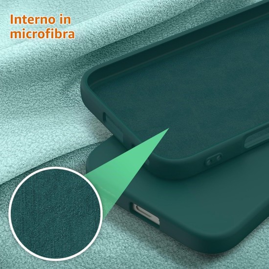 Husa Compatibila cu Honor 600 Lite, TPU Verde Inchis, Slim Soft Touch, Anti-Soc, ALC Mobile