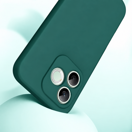 Husa Compatibila cu Honor 600 Lite, TPU Verde Inchis, Slim Soft Touch, Anti-Soc, ALC Mobile