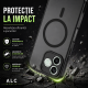 Husa pentru Honor 600 Lite, Matte MagSafe, Protectie 360, Anti-Soc, Protectie Camera, Negru