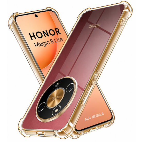 Husa Anti soc, transparenta compatibila cu Honor Magic 8 Lite