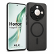 Husa pentru Honor Magic 8 Lite, Matte MagSafe, Protectie 360, Anti-Soc, Protectie Camera, Negru