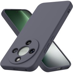 Husa Soft Touch, slim, ALC Mobile, anti soc, compatibila cu Honor Magic 8 Lite, Negru Tpu