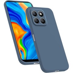 Husa Soft Touch, compatibila cu Honor X6A, Albastru Tpu