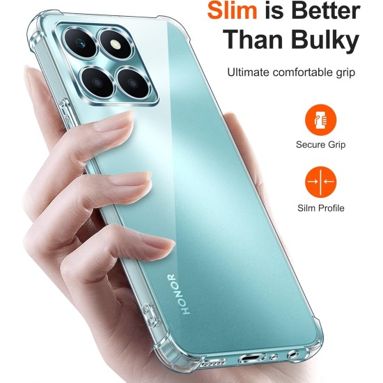 Husa Anti soc, transparenta compatibila cu Honor X6A