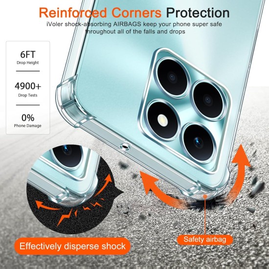 Husa Anti soc, transparenta compatibila cu Honor X6A