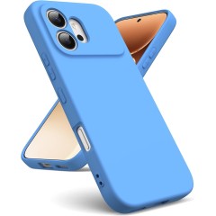 Husa Compatibila cu Honor 600, TPU Albastru, Slim Soft Touch, Anti-Soc, ALC Mobile