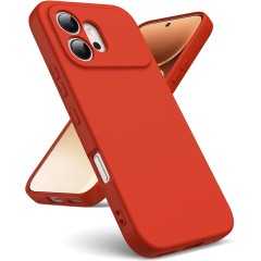 Husa Compatibila cu Honor 600, TPU Rosu, Slim Soft Touch, Anti-Soc, ALC Mobile