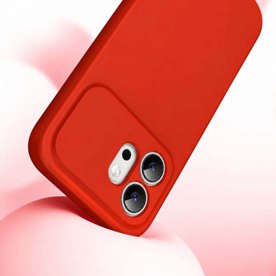 Husa Compatibila cu Honor 600, TPU Rosu, Slim Soft Touch, Anti-Soc, ALC Mobile
