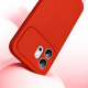 Husa Compatibila cu Honor 600, TPU Rosu, Slim Soft Touch, Anti-Soc, ALC Mobile