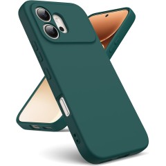 Husa Compatibila cu Honor 600, TPU Verde Inchis, Slim Soft Touch, Anti-Soc, ALC Mobile