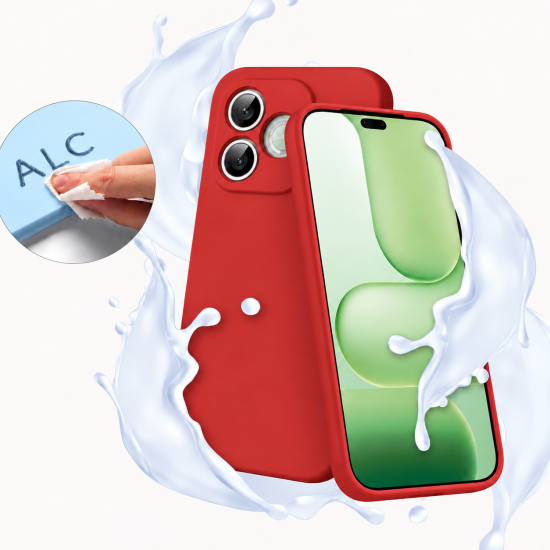 Husa Compatibila cu Honor 600 Lite, TPU Rosu, Slim Soft Touch, Anti-Soc, ALC Mobile