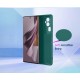 Husa Soft Touch, slim, ALC Mobile, anti soc, compatibila cu Honor 90, Verde Inchis Tpu