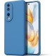 Husa Soft Touch, slim, ALC Mobile, anti soc, compatibila cu Honor 90, Albastru Tpu