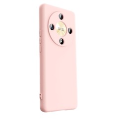 Husa Soft Touch, compatibila cu Honor Magic 6 Lite, Roz Pudra Tpu