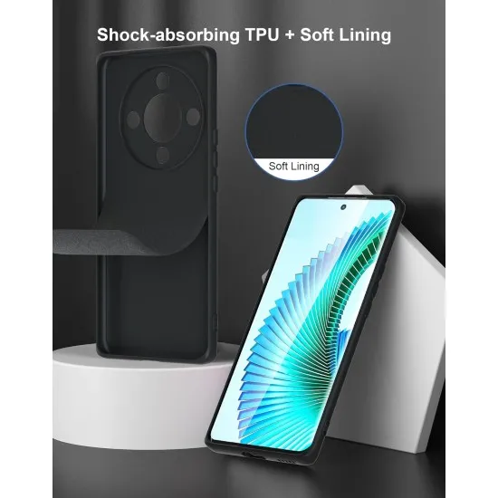 Husa Soft Touch, slim, ALC Mobile, anti soc, compatibila cu Honor Magic 5 Lite, Negru Tpu Husa Soft Touch, slim, ALC Mobile, anti soc, compatibila cu Honor Magic 5 Lite, Negru Tpu