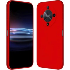 Husa Soft Touch, compatibila cu Honor Magic 6 Lite, Rosu Tpu