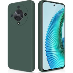 Husa Soft Touch, compatibila cu Honor Magic 6 Lite, Verde Inchis Tpu