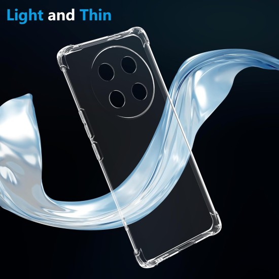 Husa Anti soc, transparenta compatibila cu Honor Magic 7 Lite Husa Anti soc, transparenta compatibila cu Honor Magic 7 Lite