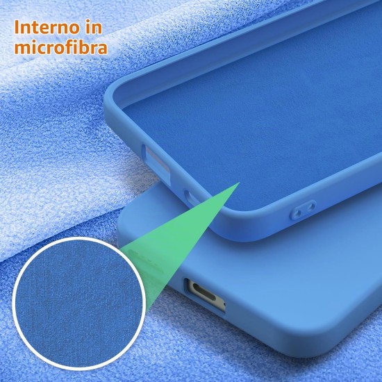 Husa Compatibila cu HONOR Magic 8 Lite, TPU Albastru, Slim Soft Touch, Anti-Soc, ALC Mobile