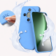 Husa Compatibila cu HONOR Magic 8 Lite, TPU Albastru, Slim Soft Touch, Anti-Soc, ALC Mobile